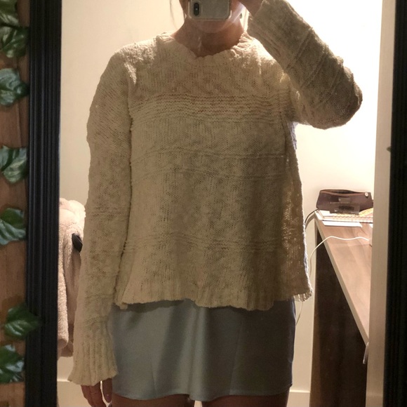 Moon&Madison knit sweater. White colour. Size M. - Picture 3 of 3